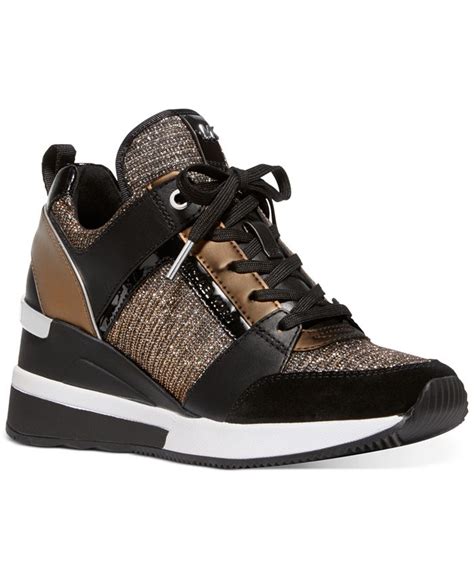 michael kors ladies trainers|michael kors sneakers at macy's.